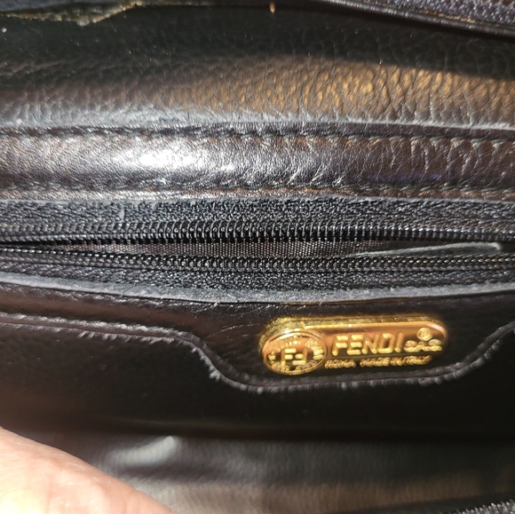 FENDI Black Leather mini bag - Picture 6 of 8